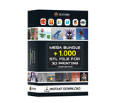 Mega Bundle: 1000 Premium STL