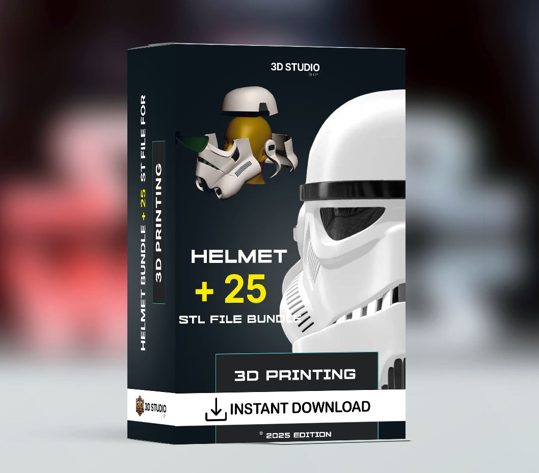 Wearable Helmets Bundle Collection : 25 Files