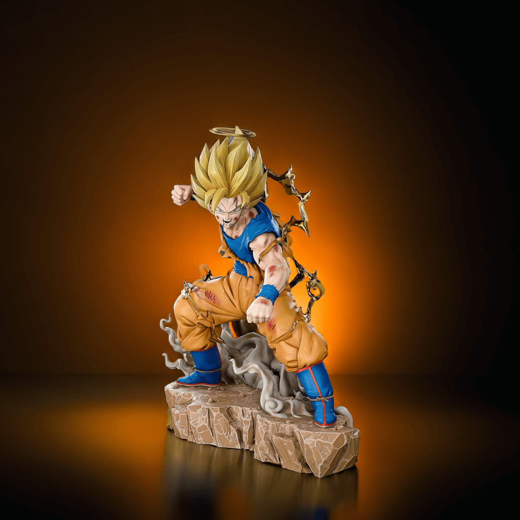 Saiyan Warriors STL Collection: 5 Models